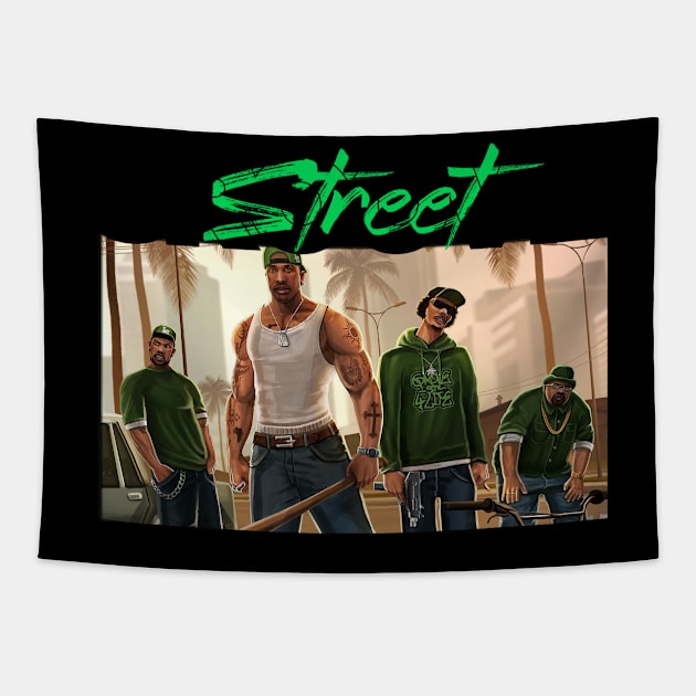 Droop Groove Street #3 Tapestry by Groove Street Store