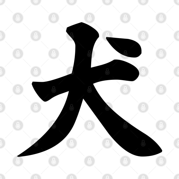 犬 - Japanese Kanji for Dog by Everyday Inspiration