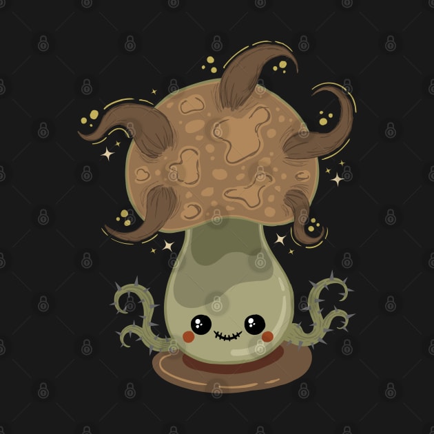 Mushroom Creature by Sasyall