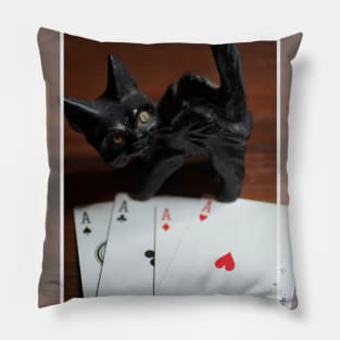 The Gambler - full house Pillow