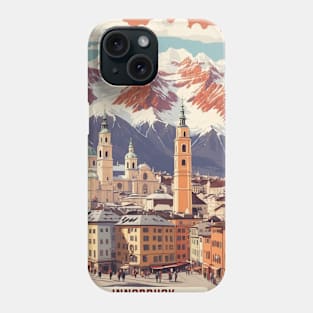 Innsbruck Austria Austria Vintage Travel Retro Tourism Phone Case