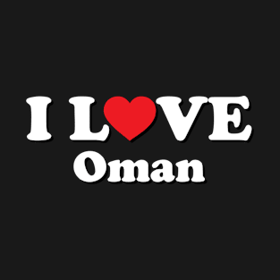 I Love Oman T-Shirt