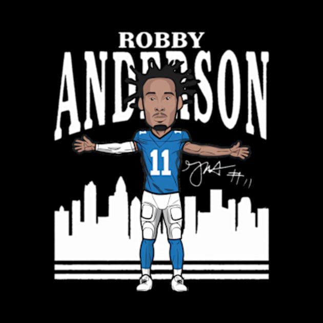 Robby Anderson Carolina Toon by caravalo