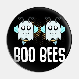 Ghost - Boo Bees Cute Halloween Ghosts Bee Pin