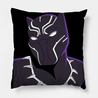 Black Panther Simplistic Pillow