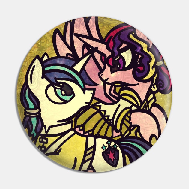 MLP Arcana | The Lovers Pin by ScribbleSketchScoo