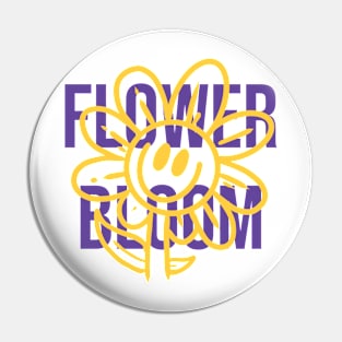 Flower Bloom Pin