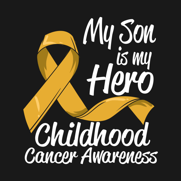 Cancer Survivor Son Childhood Cancer Awareness - Childhood Cancer Awareness - T-Shirt