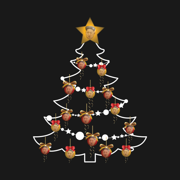 Disover Kim Jong Un Christmas Tree Baubles - Kim Jong Un - T-Shirt