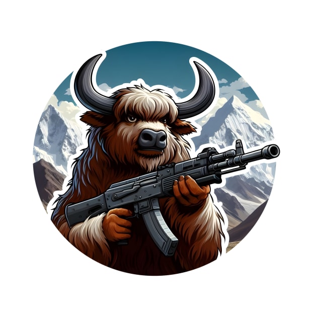 Tactical Yak by Rawlifegraphic