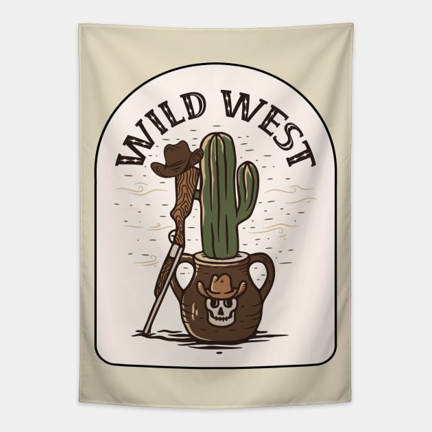 Wild West Tapestry by Surururr