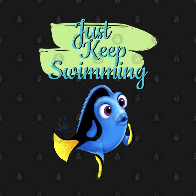 Just Keep Swimming by Aalaa Bent Atef