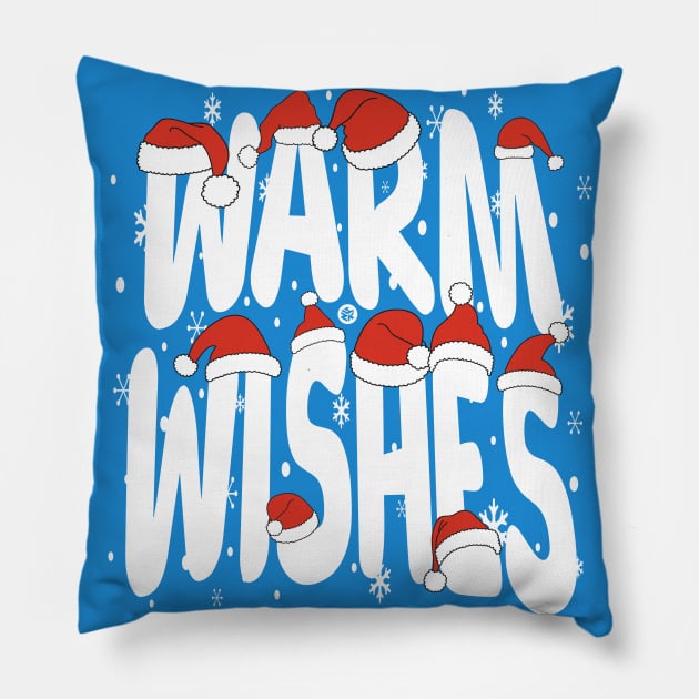 Warm Wishes Pillow by Yurko_shop