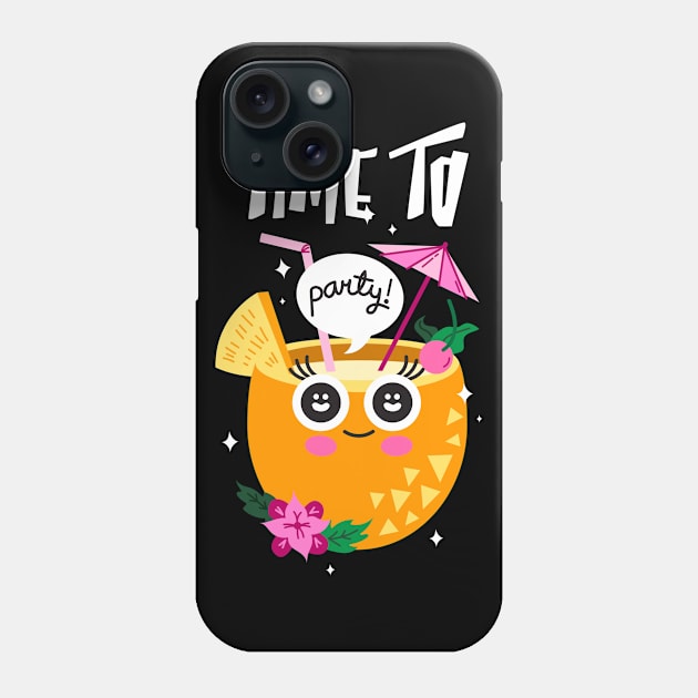 Party Time T-Shirts Phone Case by BeeZeeBazaar