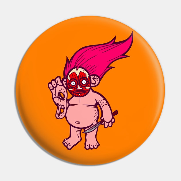 Troll Face Pin by ArtisticDyslexia