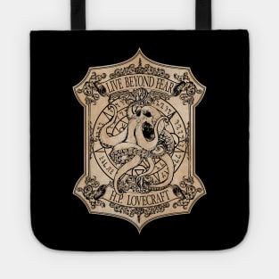 H.P. Lovecraft Label Tote