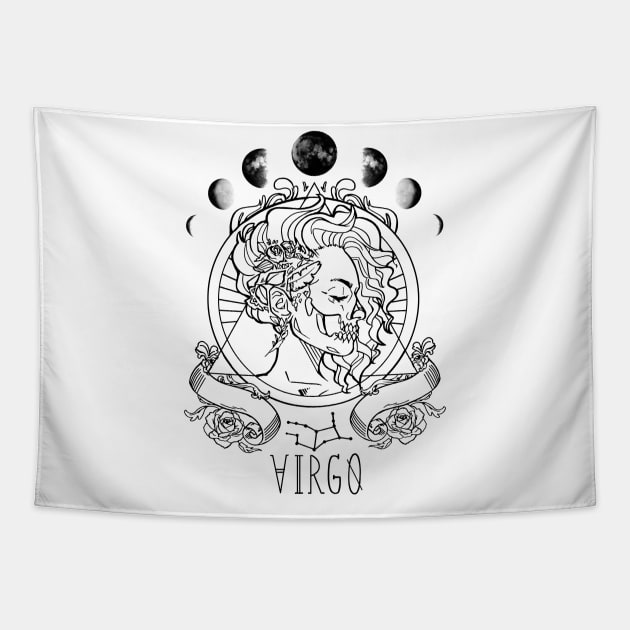 Virgo Tapestry by TheSaltyBuns