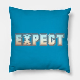 Expectations Unveiled Pillow