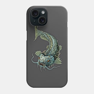 DRAWING MONSTER FISH Phone Case