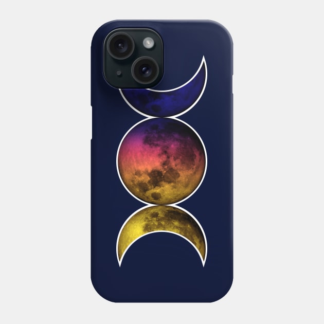 Triple Goddess symbol Phone Case by PeregrinusCreative