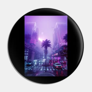 neon san francisco Pin