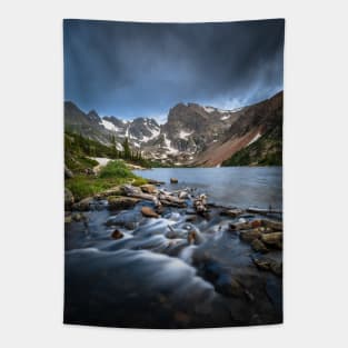 Lake Isabelle Alpine Beauty Tapestry