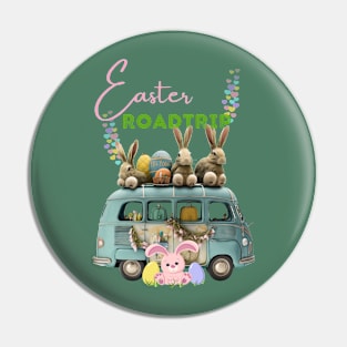 Easter Roadtrip Pin