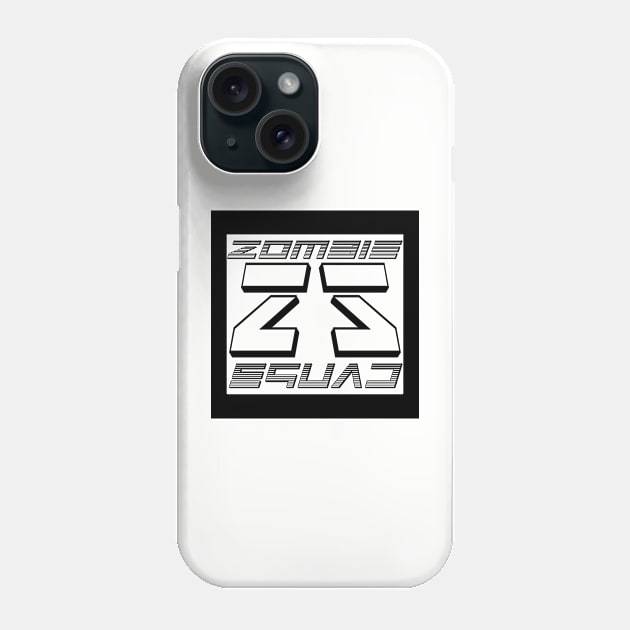 Zombie Squad ZS Avenge (Black) Phone Case by Zombie Squad Clothing