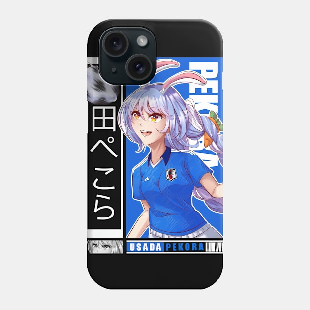 Usada Pekora Japan Team Phone Case by Ark Zagan