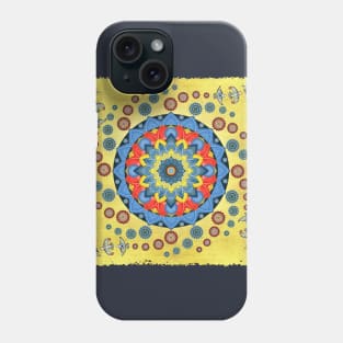 Fiesta Flower Birds Mandala Phone Case