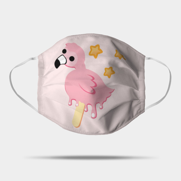 Ice Cream Flamingo Youtube Flim Flam Flamingo Youtube Mask Teepublic - flamingo youtube roblox username