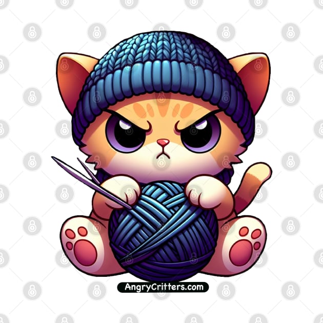 Angry Critters - Kitten Knitting by Angry Critters