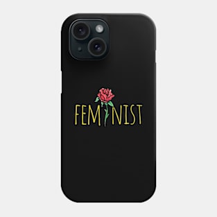 Feminist Rose Phone Case