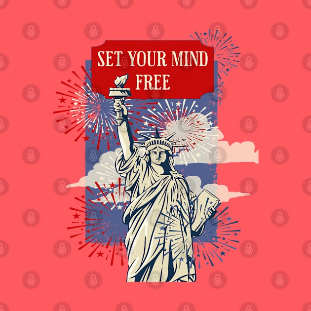 Set Your Mind Free by Pixels, Prints & Patterns