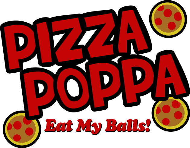 Pizza Poppa Kids T-Shirt by PopCultureShirts