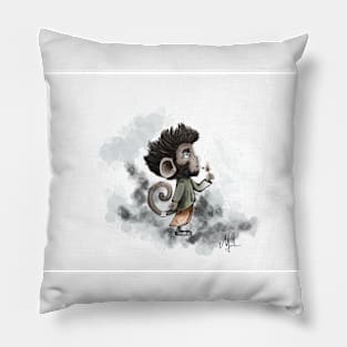 Hoodie Monkey Pillow