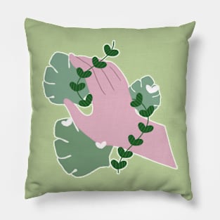 Cute Plant Hand Pillow