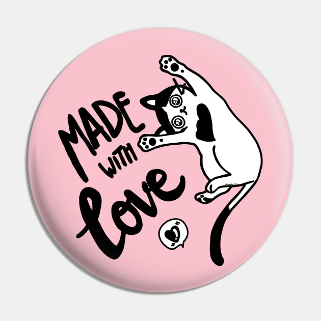 Made with love! Pin by mishaneko_art