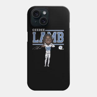 CeeDee Lamb Dallas Cartoon Phone Case