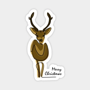 Christmas reindeer Magnet