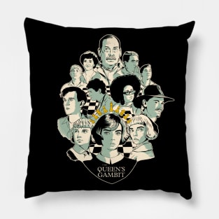 The Queen's Gambit Pillow