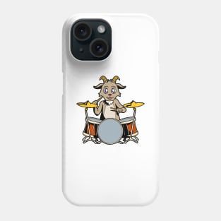 Cartoon goat drummer Phone Case