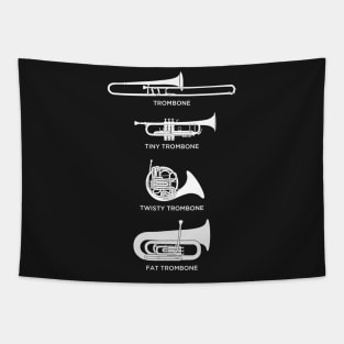 Funny Types Of Trombone | Marching Band Tapestry