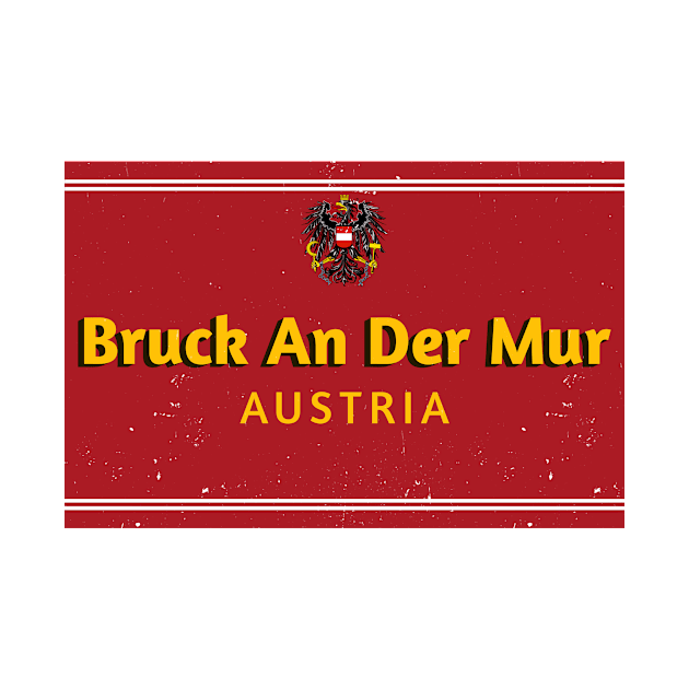 Vintage Bruck An Der Mur Austria by urban-wild-prints