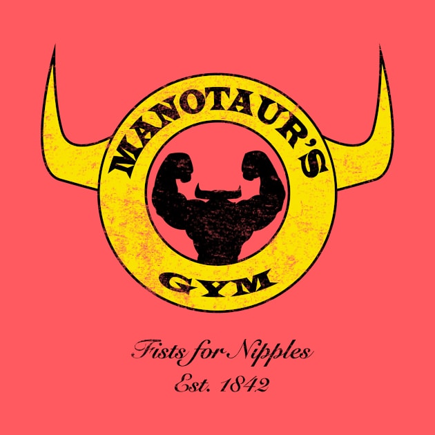 Vintage Manotaur's Gym by StephenMakesStuff