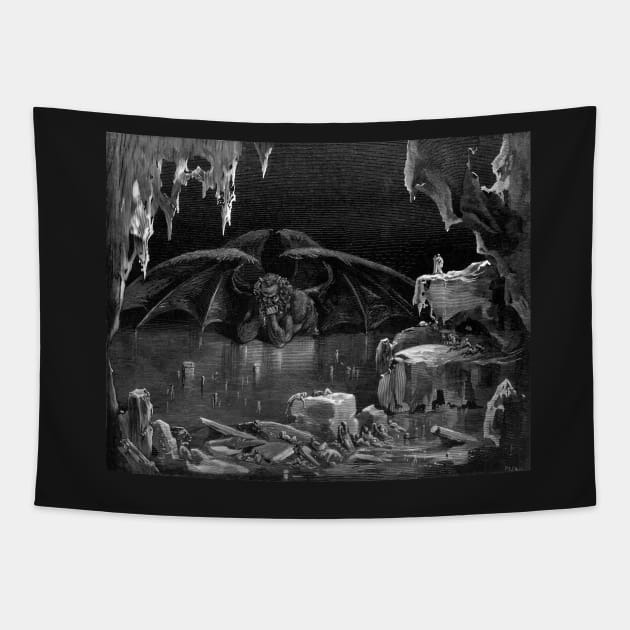 The Vision of Hell - Gustave Dore for Dante's Inferno Tapestry by forgottenbeauty