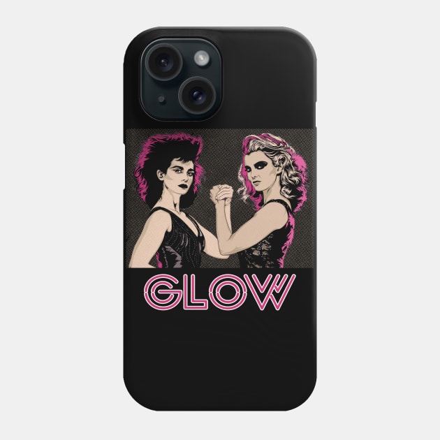 GLOW Phone Case by TheBlindTag