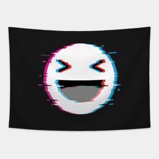 flat icon smile Tapestry