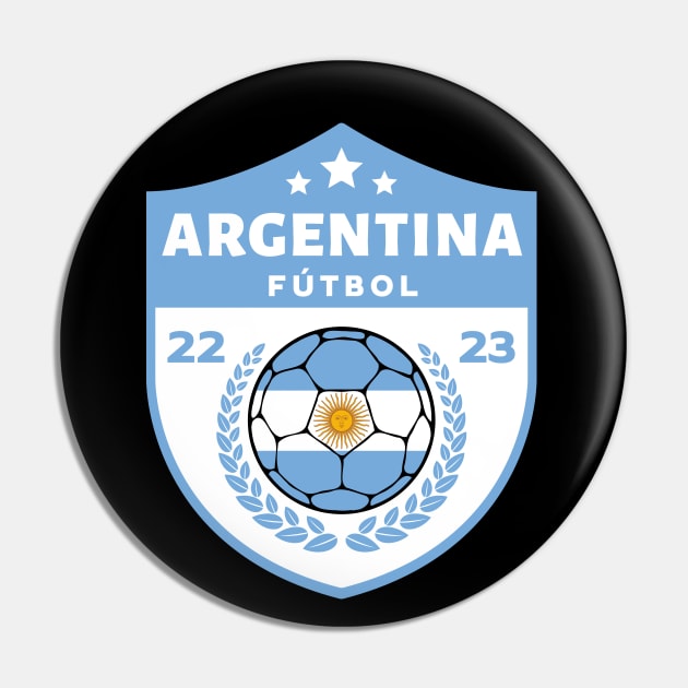 Argentina Futbol Pin by footballomatic