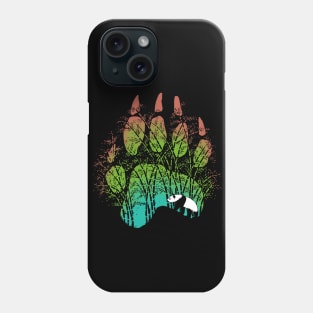 Panda track Phone Case